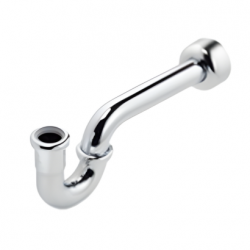 PTB0006 Brass P-Trap, 1-1/4" OD